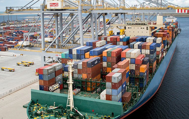 Ventspils port, Latvia